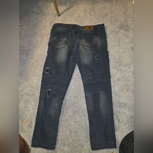 Men's Dark Denim Skinny Jeans